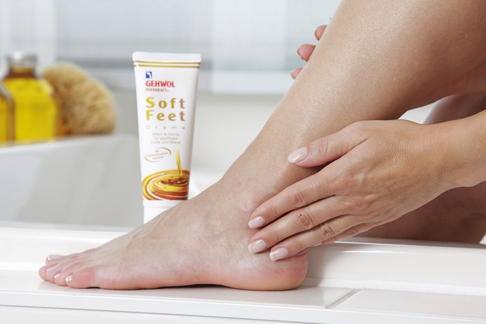 How to get feet soft